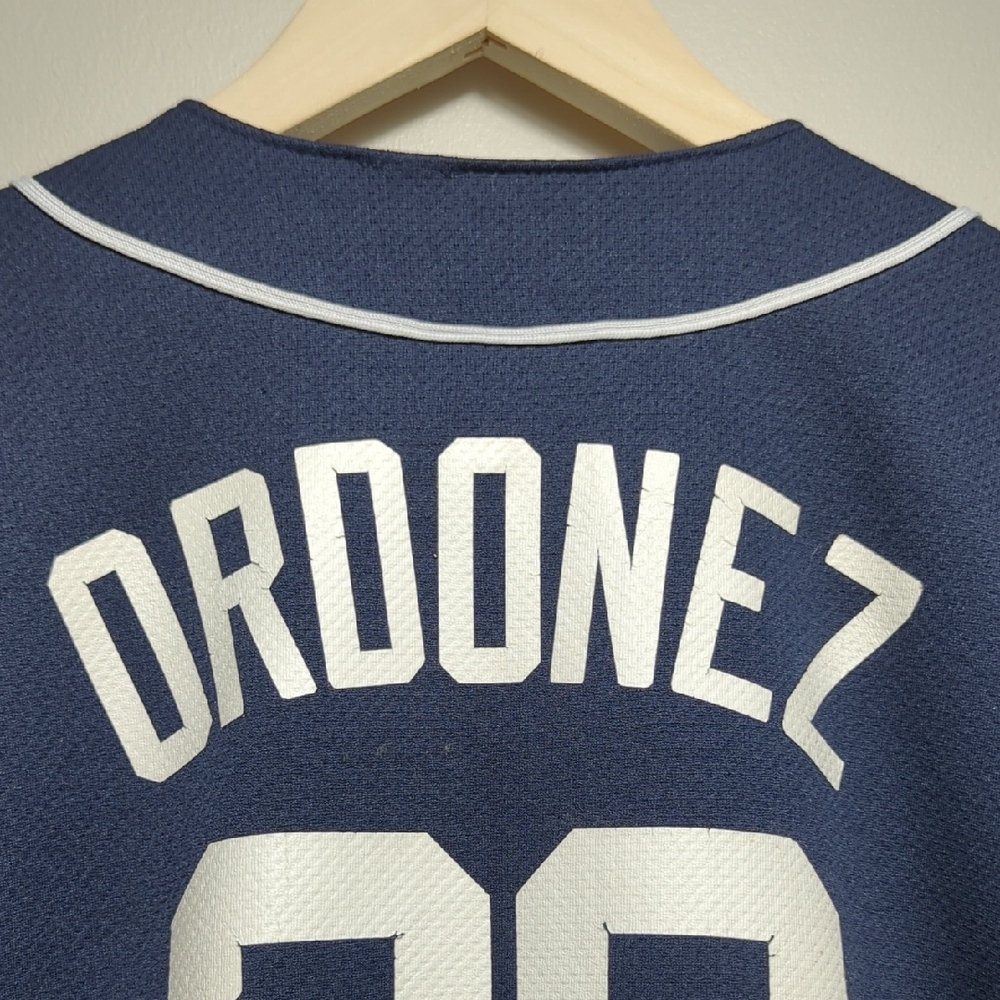 Detroit Tigers MLB Magglio Ordonez Jersey Majestic‎ Embroidered Men Size S/M - Picture 16 of 16